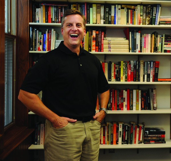 Barloon engages students in class with his profound interest in military history and lively personality.