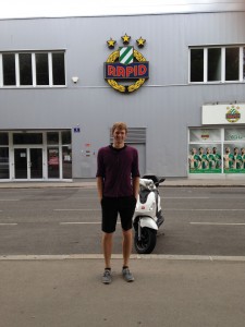 Stephen Goethals of Bradley University interned in Vienna.
