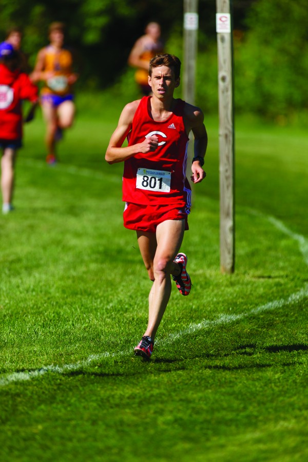 Junior Cole Decker raced to the Iowa Conference title. Decker and the Dutch earned their third straight trip to the NCAA Division III national meet.