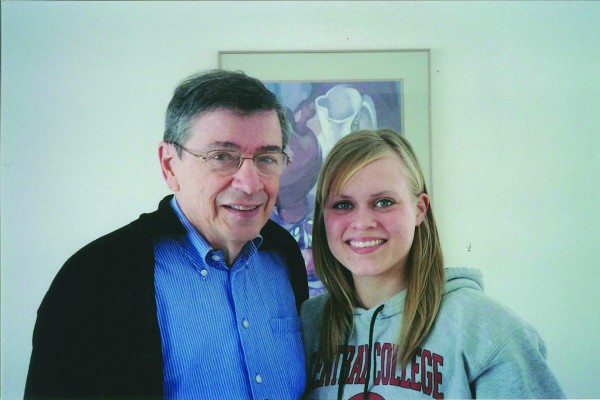 Ashley Wiederin ’09 became a personal trainer to retired professor of music Ray Martin after studying Fitness after Fifty. Wiederin is now in graduate school for applied exercise science.