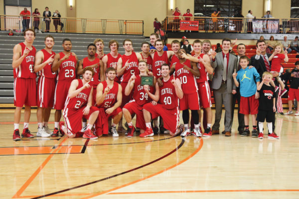 Central earned its second league men’s basketball tournament title in the past three years.
