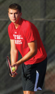 Men's Tennis player, West Adelman '16