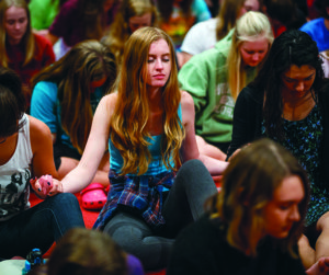 The Calm is a contemporary worship service held on Sunday evenings.