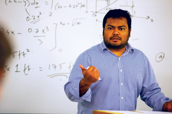 Lecturer in Physics Puneet Vishwakarma says: “Central’s program is as rigorous as any other. The capstone design course is comparable in intensity to engineering universities. The internship opportunities are accessible and provide excellent hands-on experience.”